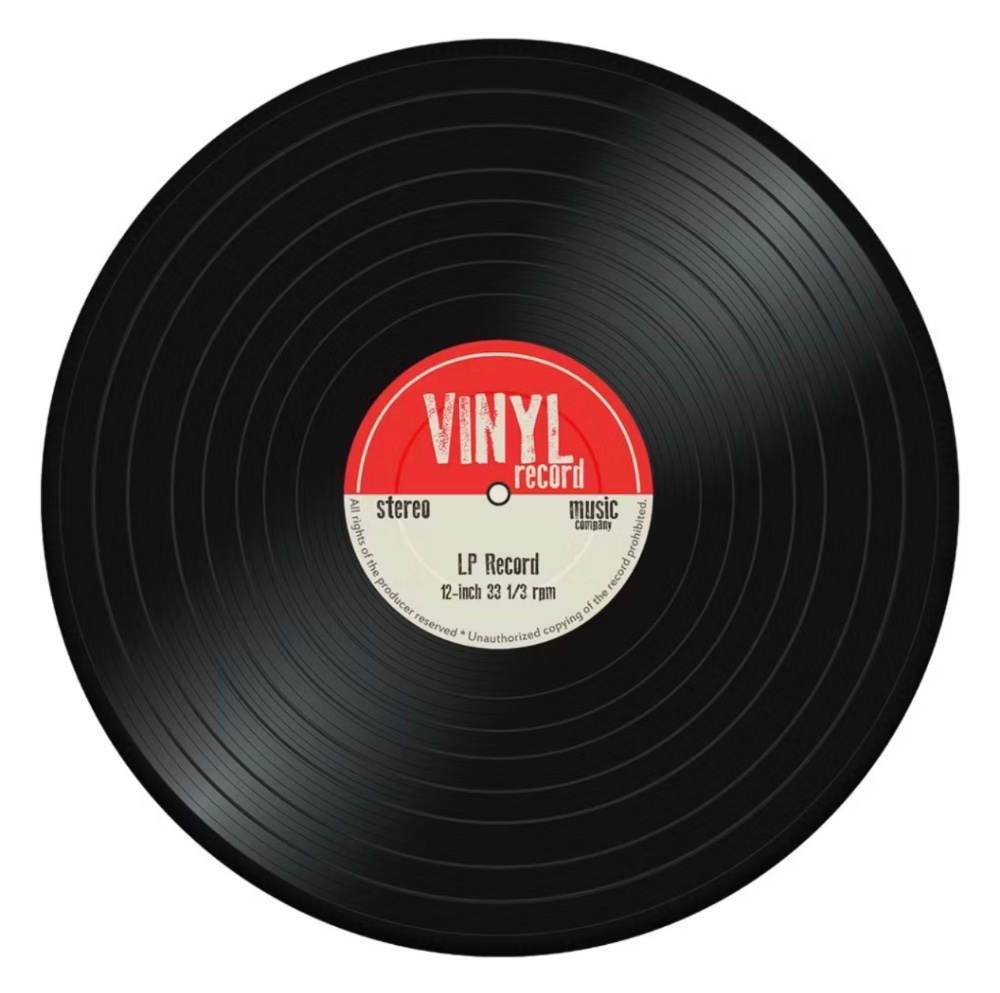 Tapete Disco de Vinil
